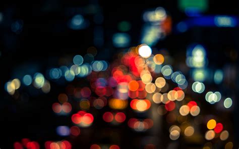 Download Wallpaper 3840x2400 Glare Circles Bokeh Multi Colored 4k