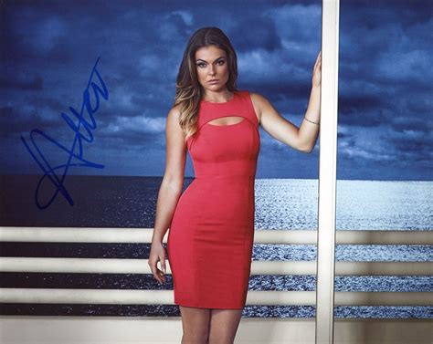 Serinda Swan Graceland Autograph Signed Agent Paige Arkin 8x10 Photo Acoa Collectible