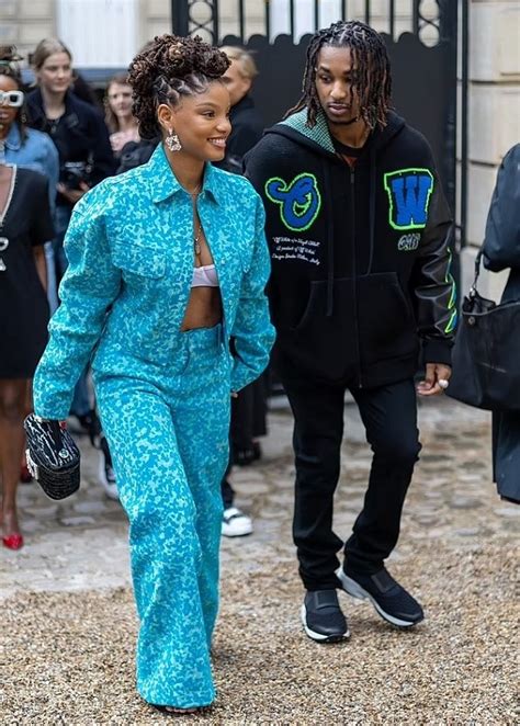 Halle Bailey Is Happy And Unbothered At Paris Fashion Week ~ Toya