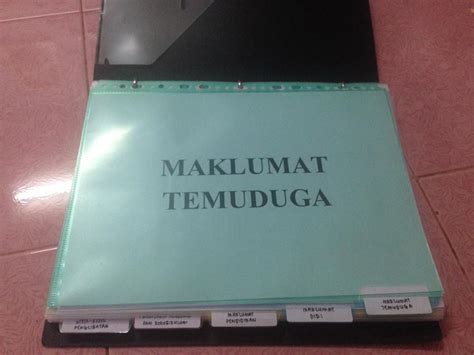 Baca contoh soalan temuduga spa di sini. Cara Susun Fail Temuduga
