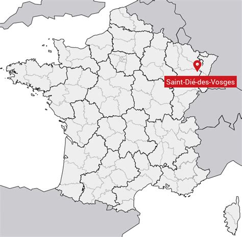 Vosges Carte De France Archives Voyages Cartes