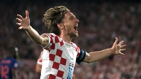 Netherlands 2 4 Croatia Luka Modric Shines In Nations League Semi