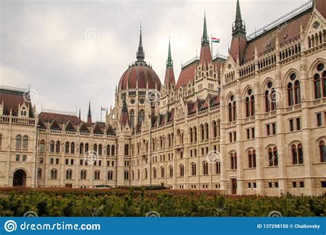 Daytime View Of Historical Building Of Hungarian