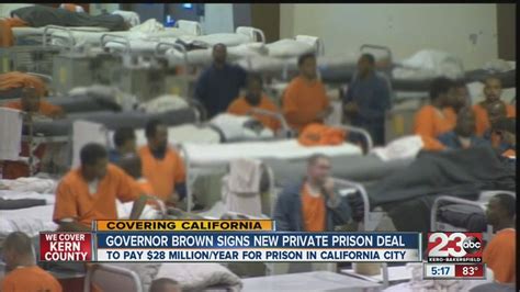 New Deal Sends Inmates To California City Facility Youtube
