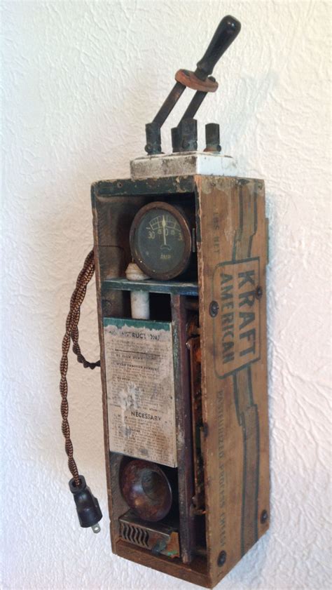 Assemblage Mixed Media By Dennis Jordan Time Machine Assemblage Art