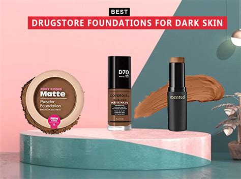 7 The Best Drugstore Foundations For Dark Skin In 2023