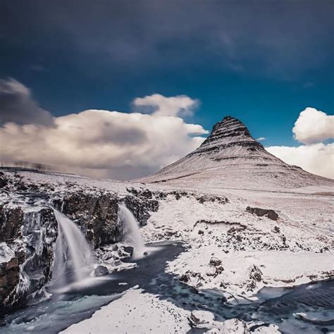 Mt Kirkjufell Can Be Found In Grundarfjörður And Is A Free Standing