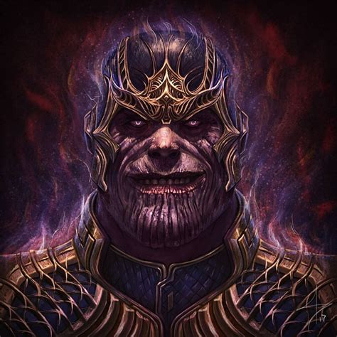 10 Of The Most Dramatic Thanos Fan Art Pictures That Are Too Vicious Fandomwire