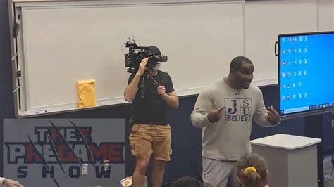 Coach Andre Hart Opens Fall Camp With A Message Youtube