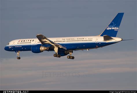 N542ua Boeing 757 222 United Airlines Francisco Amaya Jetphotos