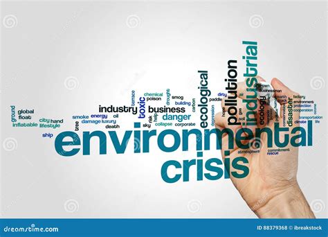 Environmental crisis stock photo. Image of earth, hand - 88379368