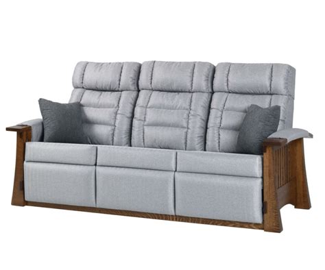 Craftsman Mission Wallhugger Sofa Recliner Stones Furniture