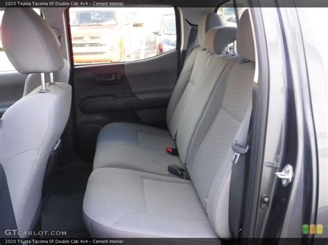 Cement Interior Rear Seat For The 2020 Toyota Tacoma Sr Double Cab 4x4