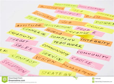 Close Up Business Words Collage Stock Photo Image Of Advertising