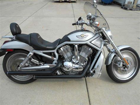 Pearl white on white ghost flames paint. 2003 Harley-Davidson VRSCA V-Rod Cruiser for sale on 2040 ...