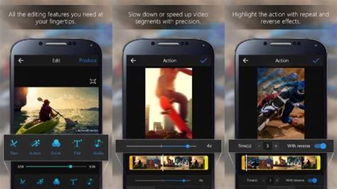16 apps para android para para editar vídeos en diversos formatos directamente en tu dispositivo móvil y crear pequeños montajes audiovisuales fácilmente. Las mejores apps gratis para editar vídeos en el móvil