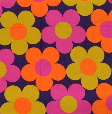 Floral Pattern 1960s Flower Power 1960s Patterns Flowers Power Photos