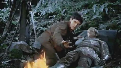 Merlin Colin Morgan Is Numb After Arthurs Death Bradley James