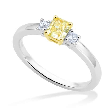 Do i buy the diamond separately? Berry's 18ct White Gold Princess Cut Yellow Diamond ...