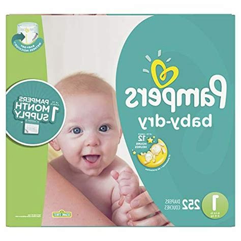 Baby Dry Disposable Diapers Mega Pack