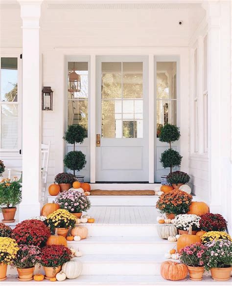 The Best Looking Festive Fall Front Porch Ideas The Zhush