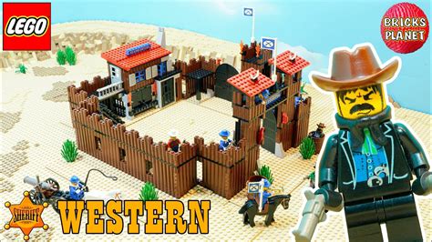 Lego Western 6769 Fort Legoredo Stop Motion Review Youtube