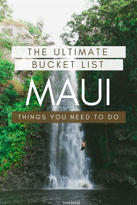 The Ultimate Bucket List For Tourists To See In Hawaii