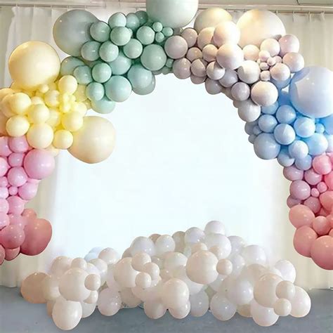 Buy Pastel Macaron Balloon Garland Arch Kit134pcs Rainbow Pastel