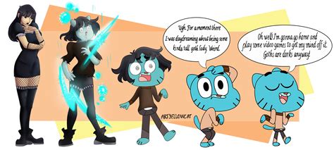 The Change Gumball Tftgar By Yellowcatart98 By Dommerik On Deviantart