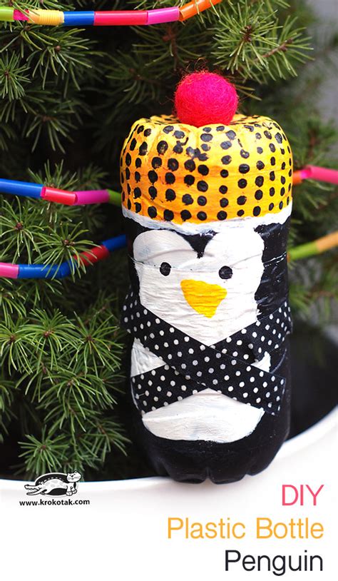 Krokotak Diy Plastic Bottle Penguin