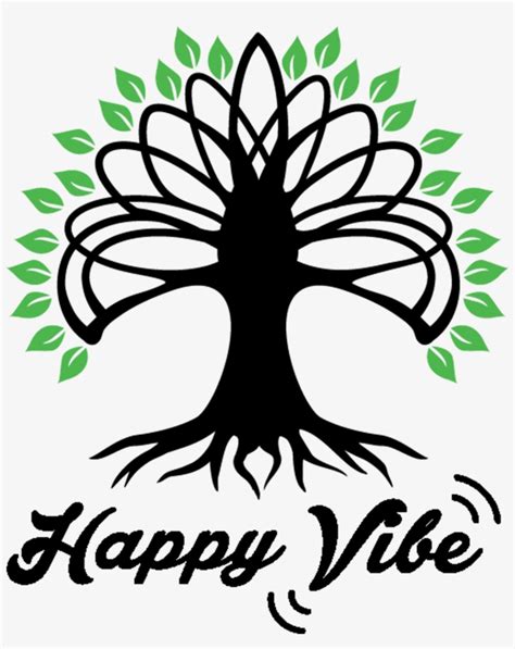 Happy Vibes Arvore Da Vida Vetor Png Image Transparent Png Free