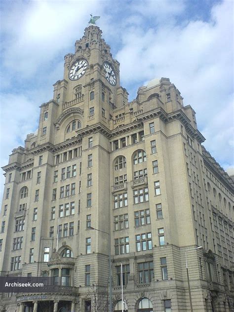 1911 Royal Liver Building Liverpool Archiseek Irish Architecture