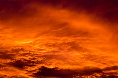 무료 이미지 수평선 구름 태양 해돋이 일몰 햇빛 새벽 분위기 황혼 빨간 적운 불타는 듯한 빛깔 화상