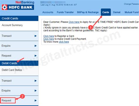 How can i know my hdfc credit card limit. Activate International Usage For HDFC Debit Card - AllDigitalTricks