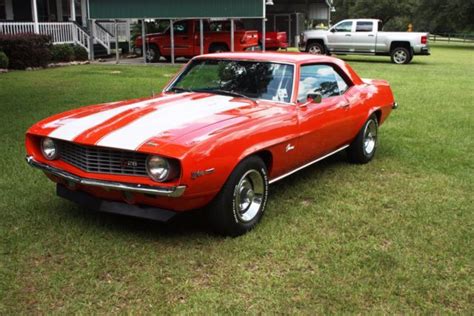 1969 Chevrolet Camaro Z28 4 Speed Hugger Orange Completely Restored