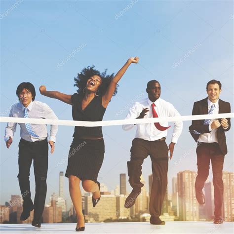 Happy Business People Celebrating Success — Stock Photo © Rawpixel