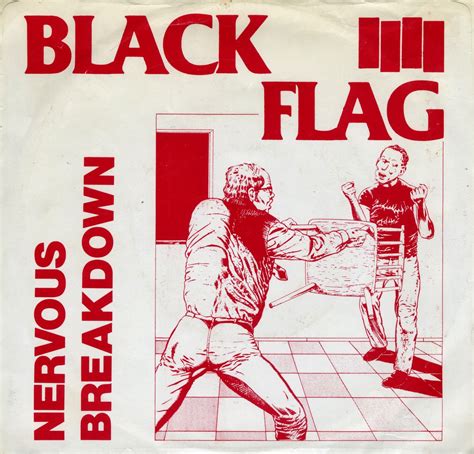 Punk Metal Rock Bands Black Flag 1978 Nervous Breakdown Ep