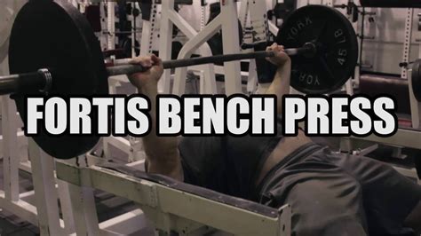 Gym Porn The Best Bench Press Ever Fortis Fitness Youtube
