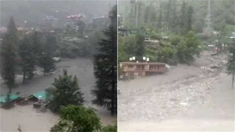Cloudburst Landslide Hit Himachal Pradesh Shimla Woman Dead 4 Feared Washed Away India News