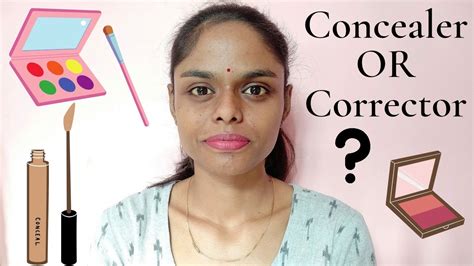 Difference Between Concealer And Corrector Colour Corrector Vs