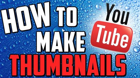 How To Make Youtube Thumbnails Without Photoshop Easy Youtube