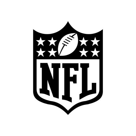 Nfl Logo Black And White Png 24693587 Png