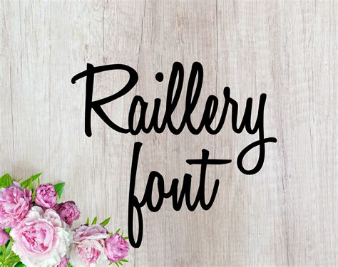 Fonts Font Otf Raillery Font Svg Wedding Font Svg Cutfile Calligraphy