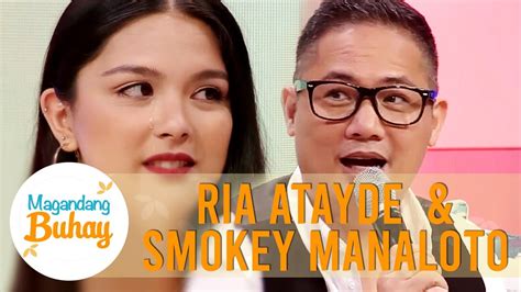 Ria Tries To Hold Back Tears When Smokey Gave A Message Magandang Buhay Youtube