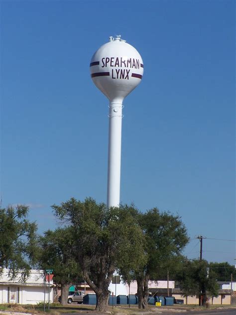 Spearman Water Tower Spearman Hansford County Texas J Stephen