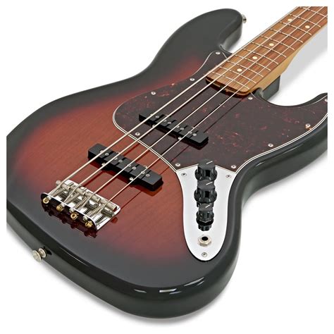 Fender Vintera 60s Jazz Bass Pf 3 Tone Sunburst Gear4music