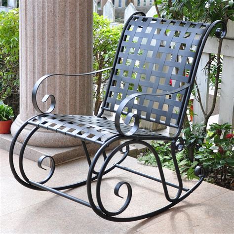 Free delivery and returns on ebay plus items for plus members. 15 Best of Iron Rocking Patio Chairs