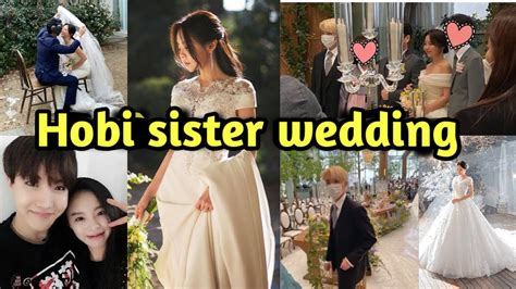 Bts Jhope Sisters Wedding Video Youtube