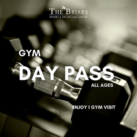 Gym Day Pass All Ages The Briars Resort