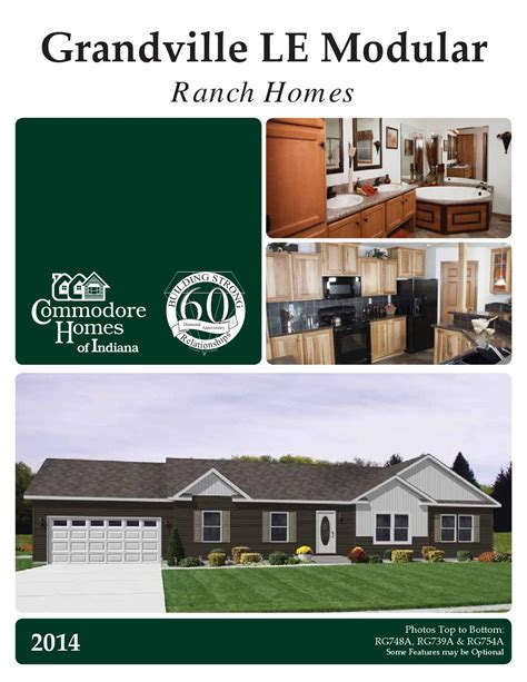 Commodore Homes Of Indiana Grandville Le Modular Ranch By Commodore